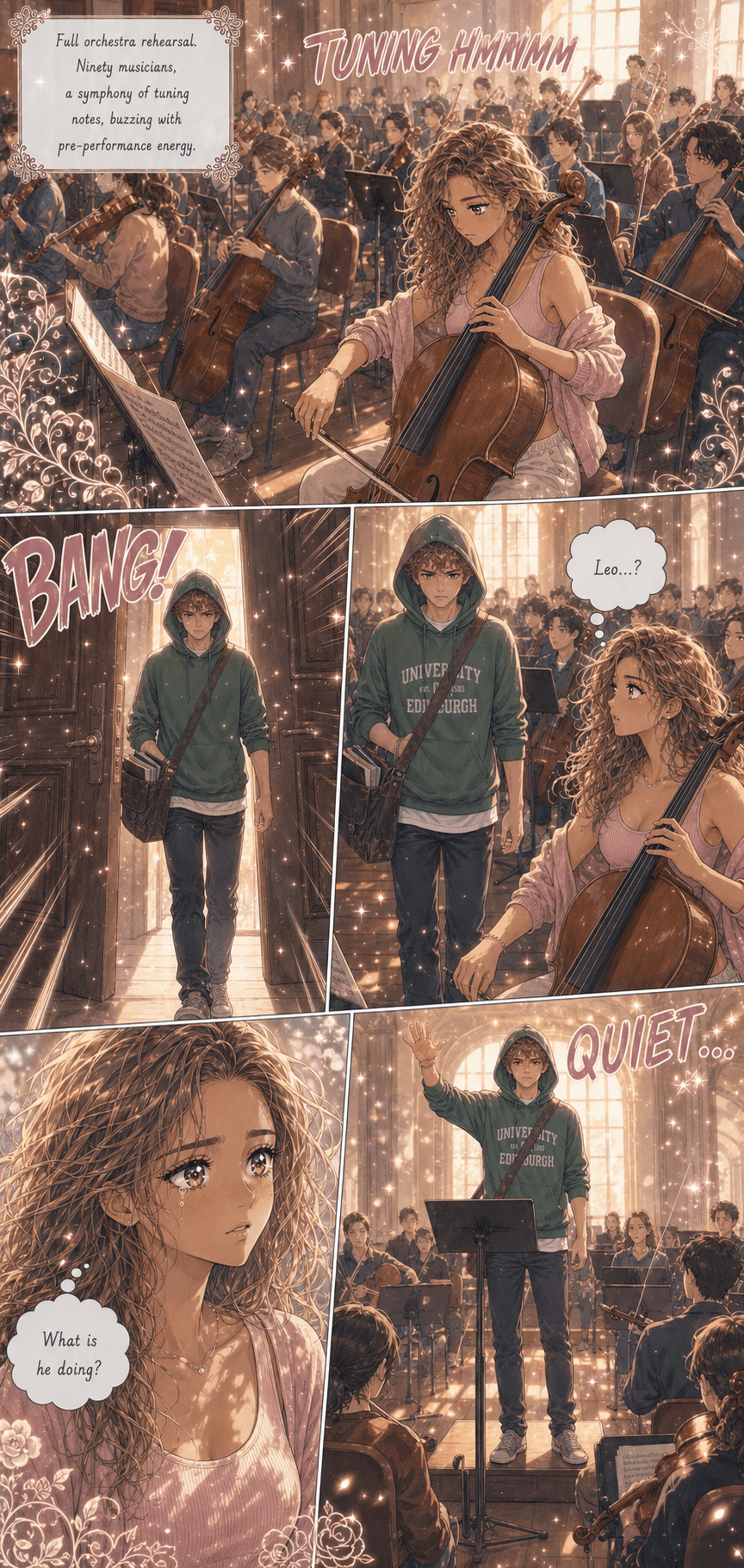 The Podium, page 7 of 8, Shojo style