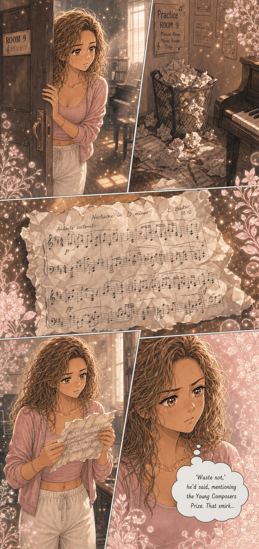 House Rules, page 5 of 8, Shojo style
