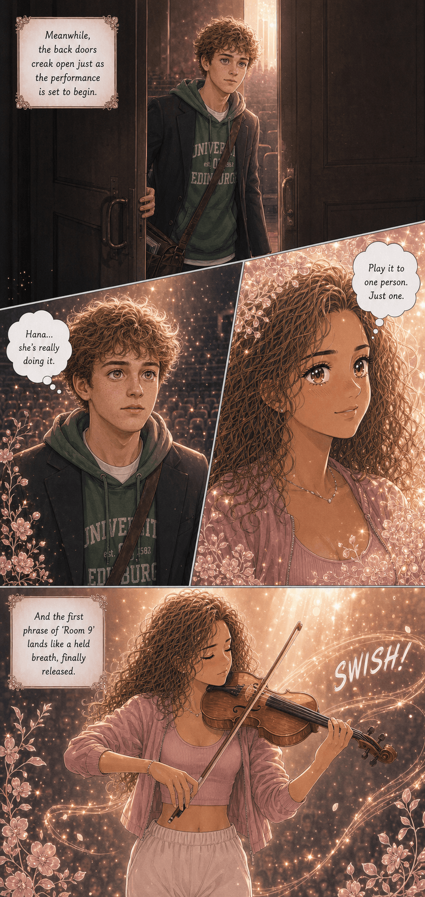 Crescendo, page 2 of 9, Shojo style