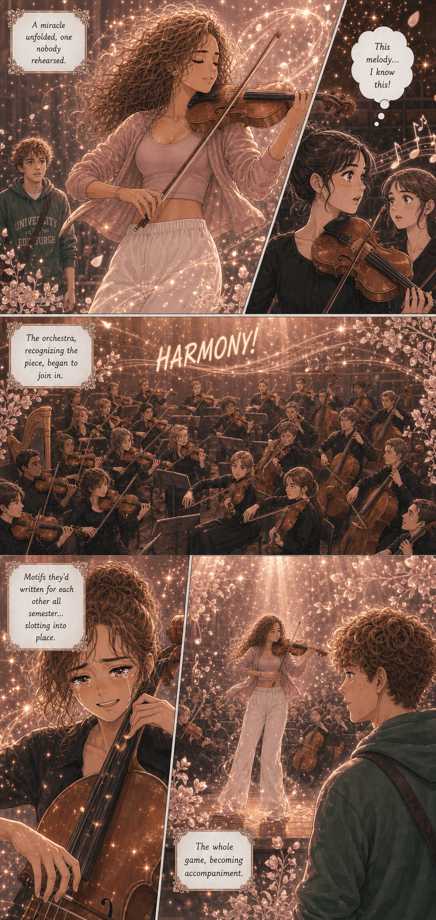 Crescendo, page 3 of 9, Shojo style