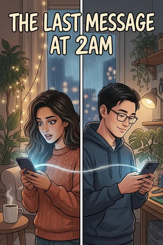 Cover of a comic generated from a short text prompt