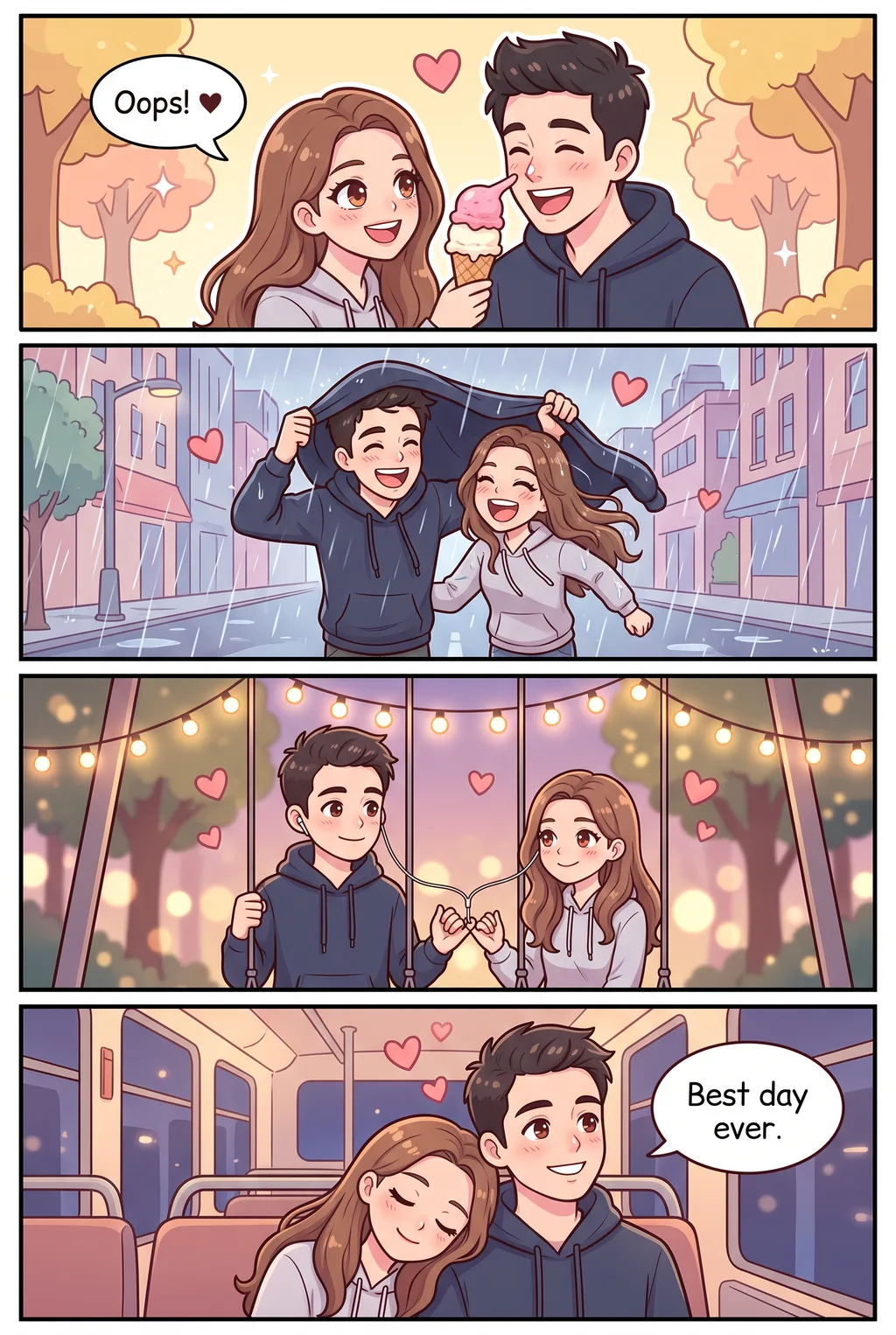 A comic page made with Comikaze
