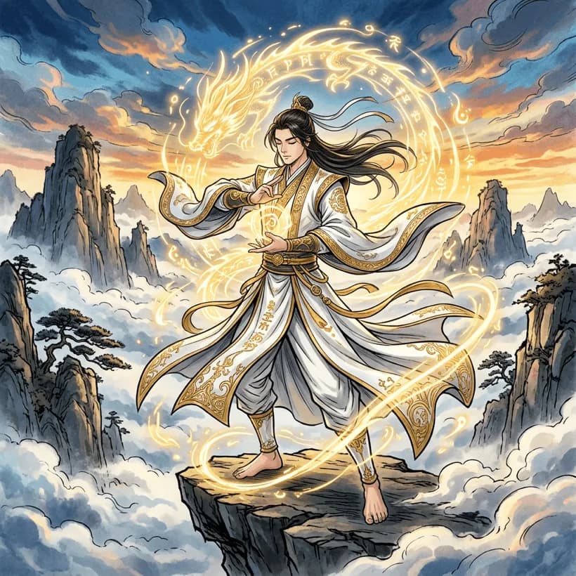 Manhua style example