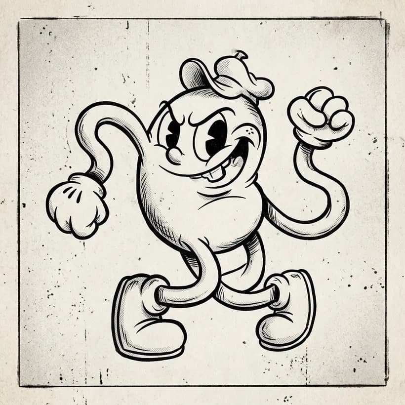 Rubber Hose style