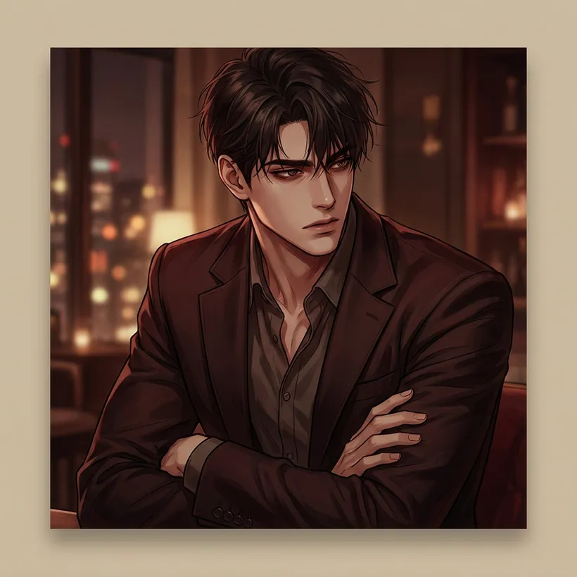 Sensual Manhwa art style, example generated with Comikaze