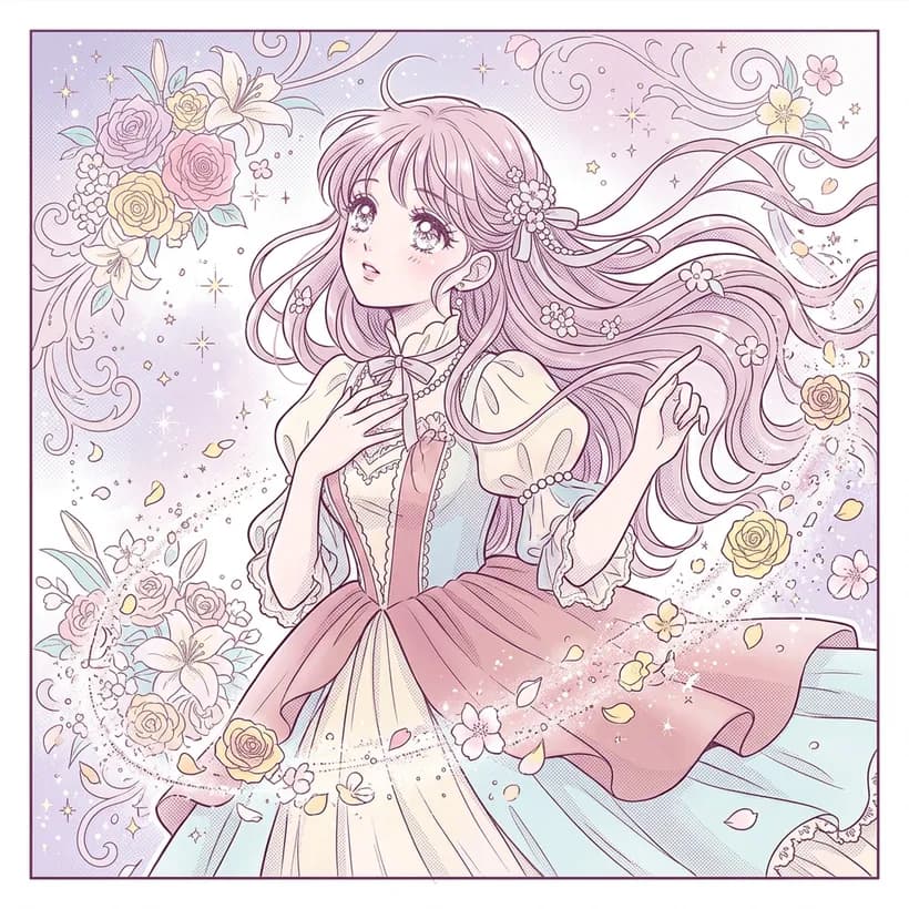 Shojo style example