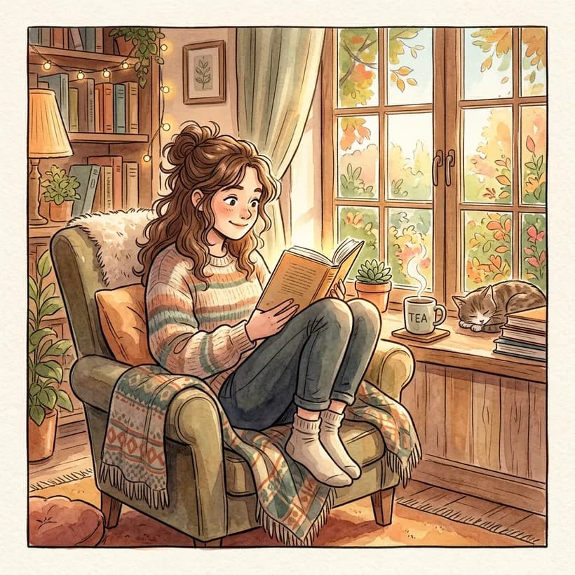 Slice of Life comic art style example
