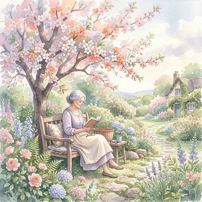 Watercolor style
