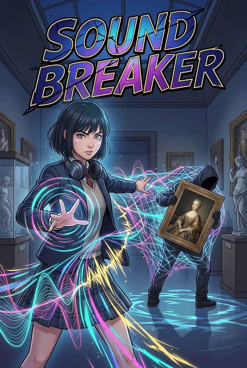 Sound Breaker, a 5-page comic made with Comikaze