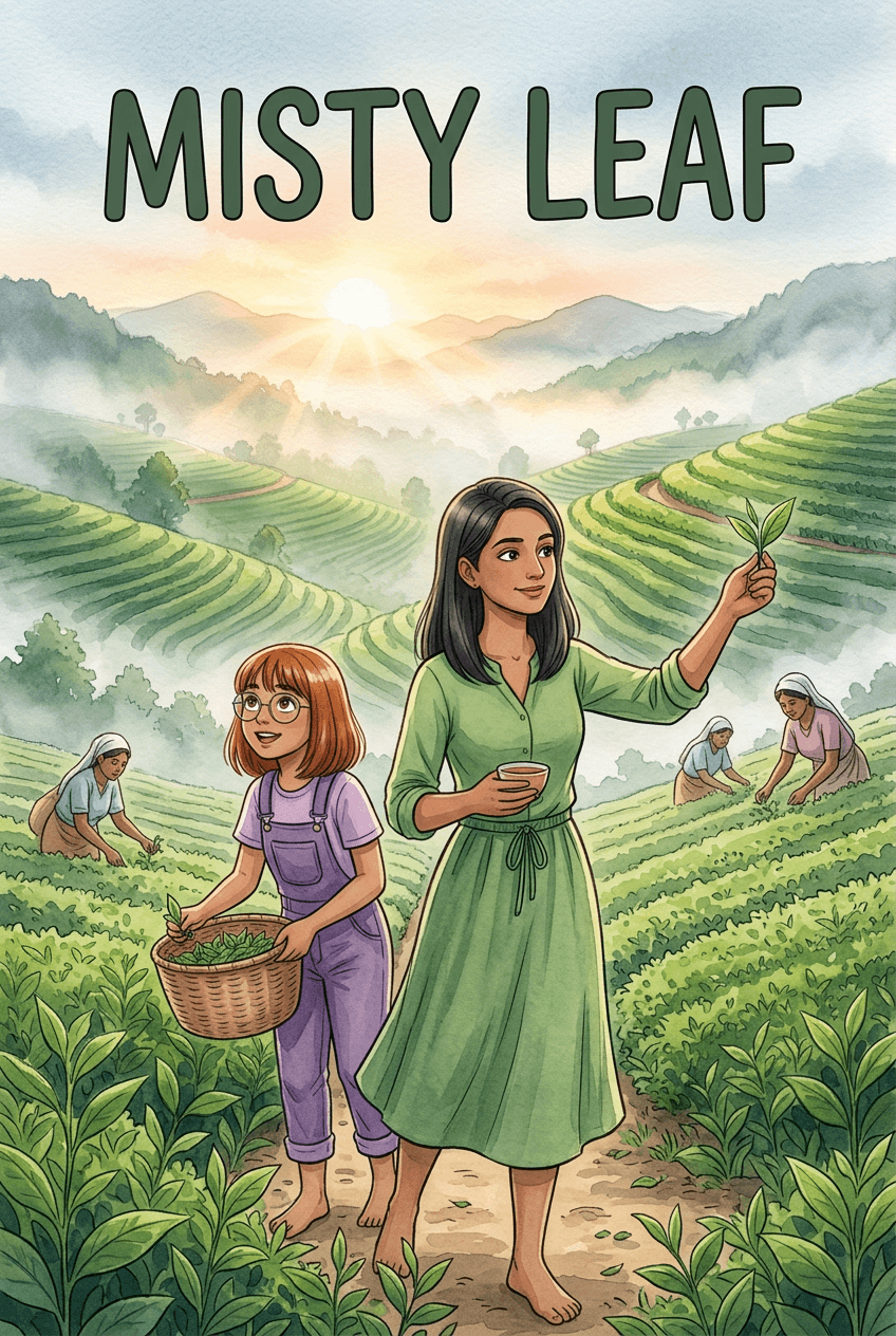 Misty Leaf, a 5-page comic made with Comikaze