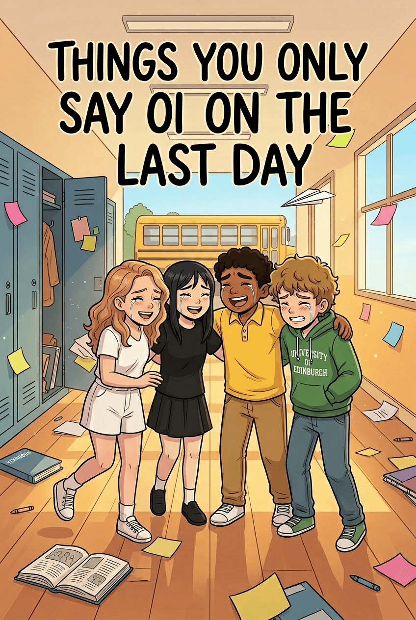 Things You Only Say on the Last Day, a 5-page comic made with Comikaze