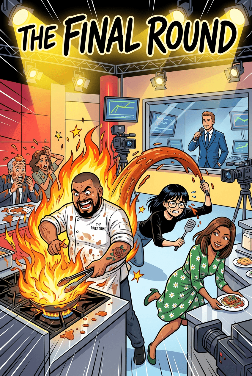 The Final Round, a 5-page comic made with Comikaze