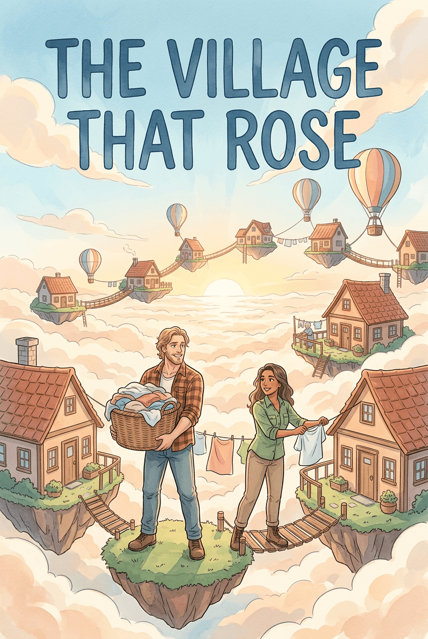The Village That Rose, a 5-page comic made with Comikaze