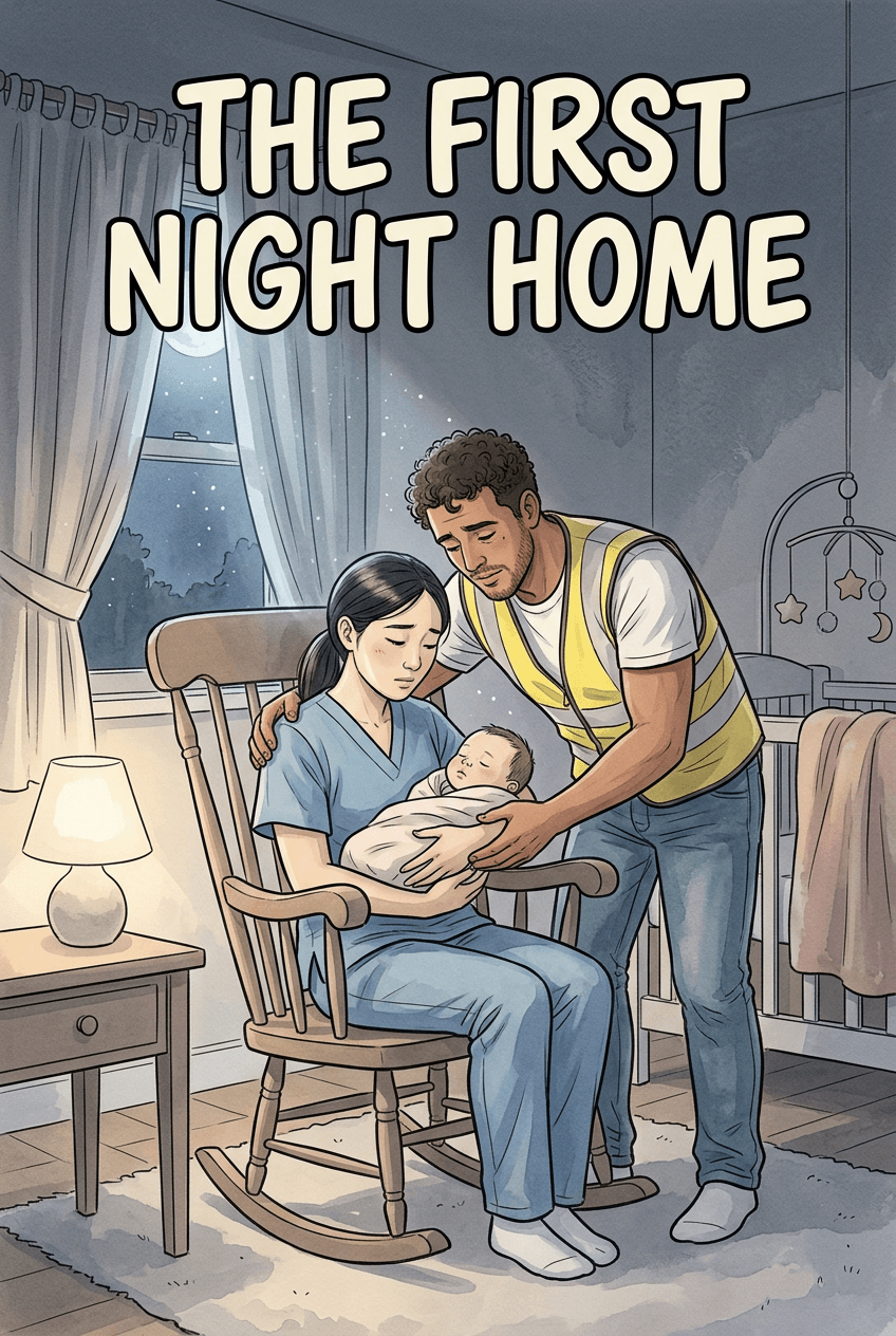 The First Night Home, a 5-page comic made with Comikaze