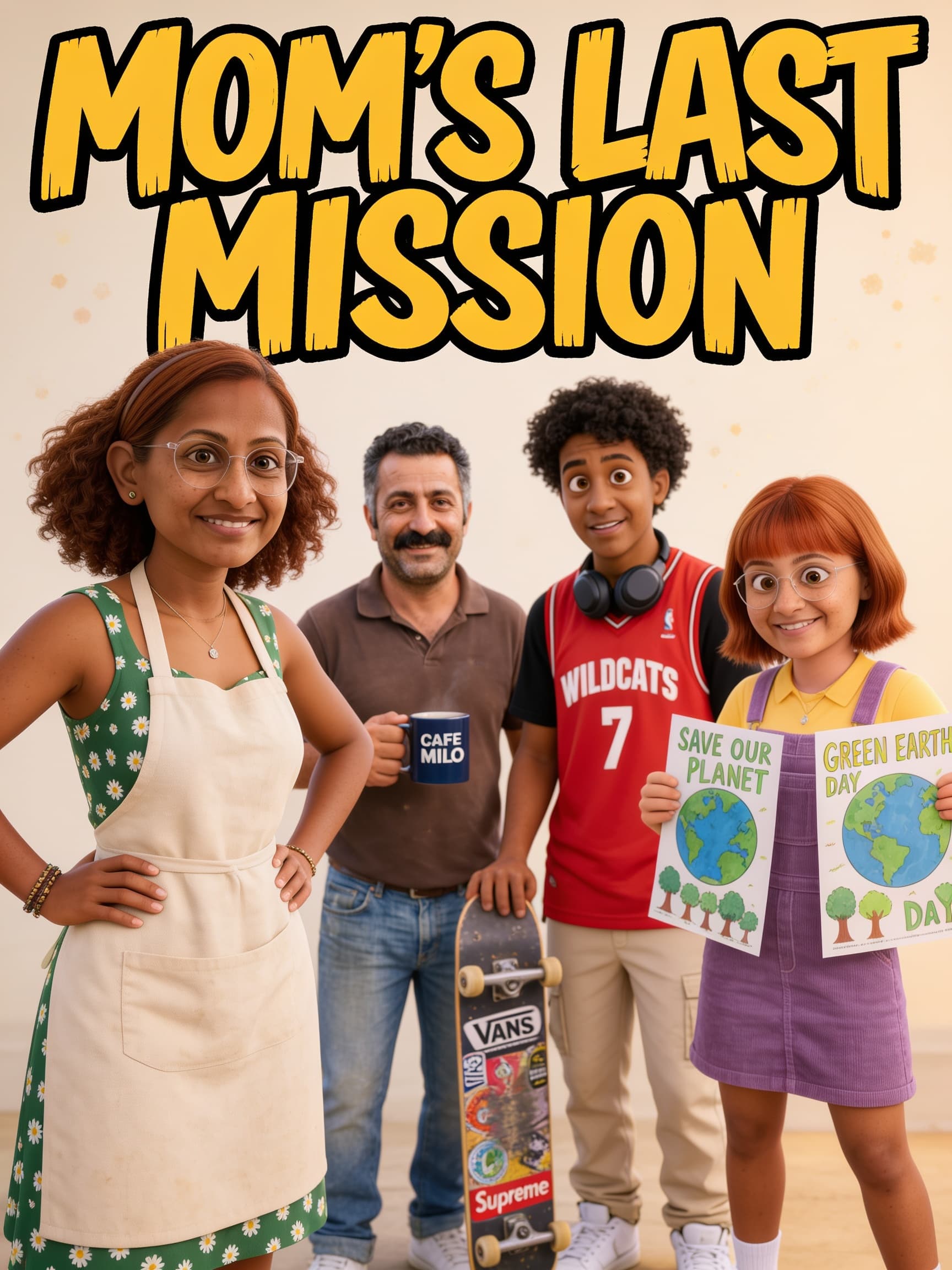 Mom's Last Mission, comic cover