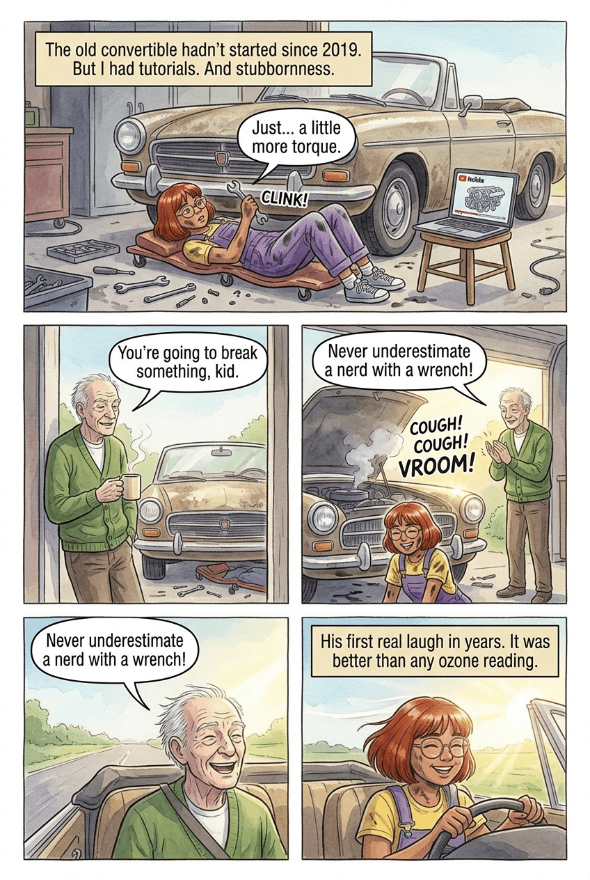 The 1963 List, page 4 of 10, Watercolor style