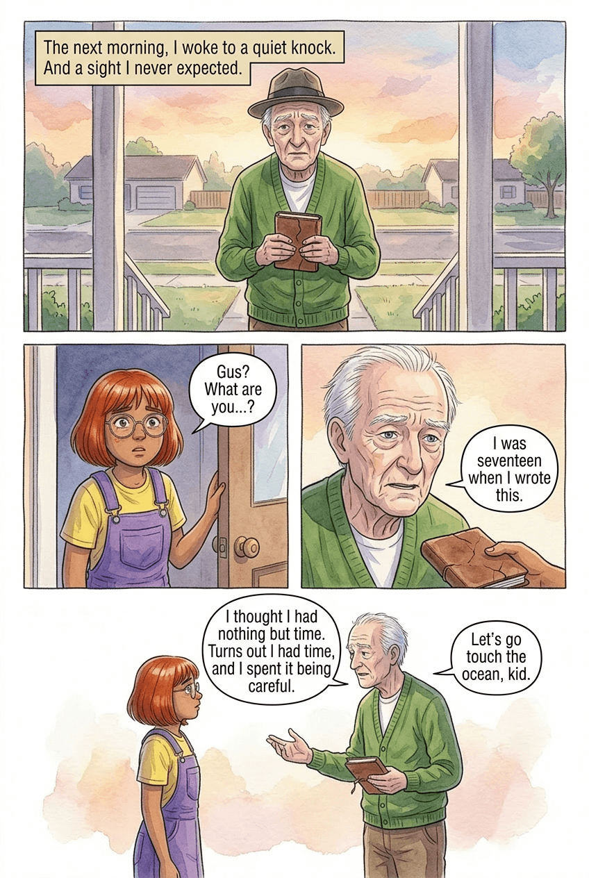 The 1963 List, page 7 of 10, Watercolor style