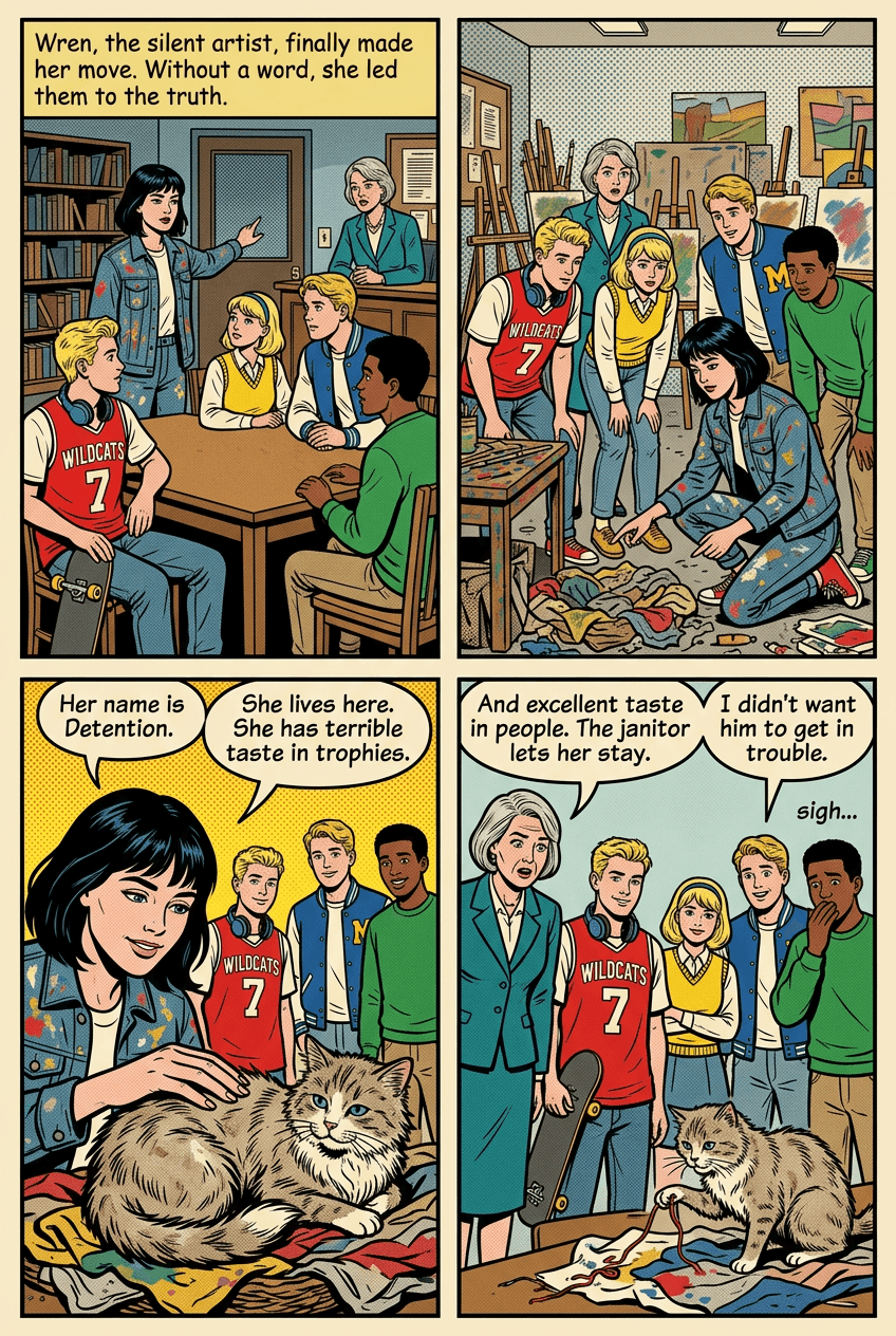 The Saturday Five, page 8 of 10, Retro Pop style