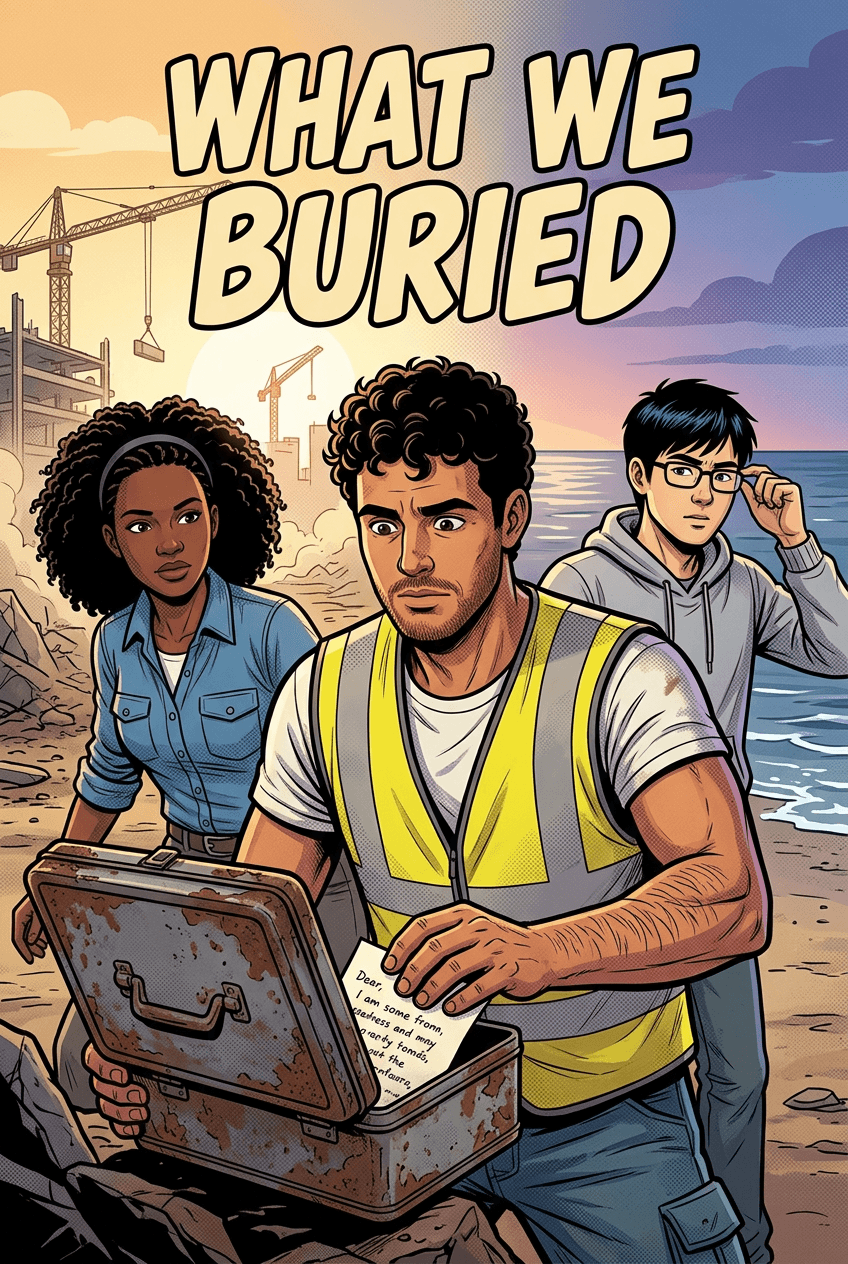 What We Buried, a 10-page comic made with Comikaze