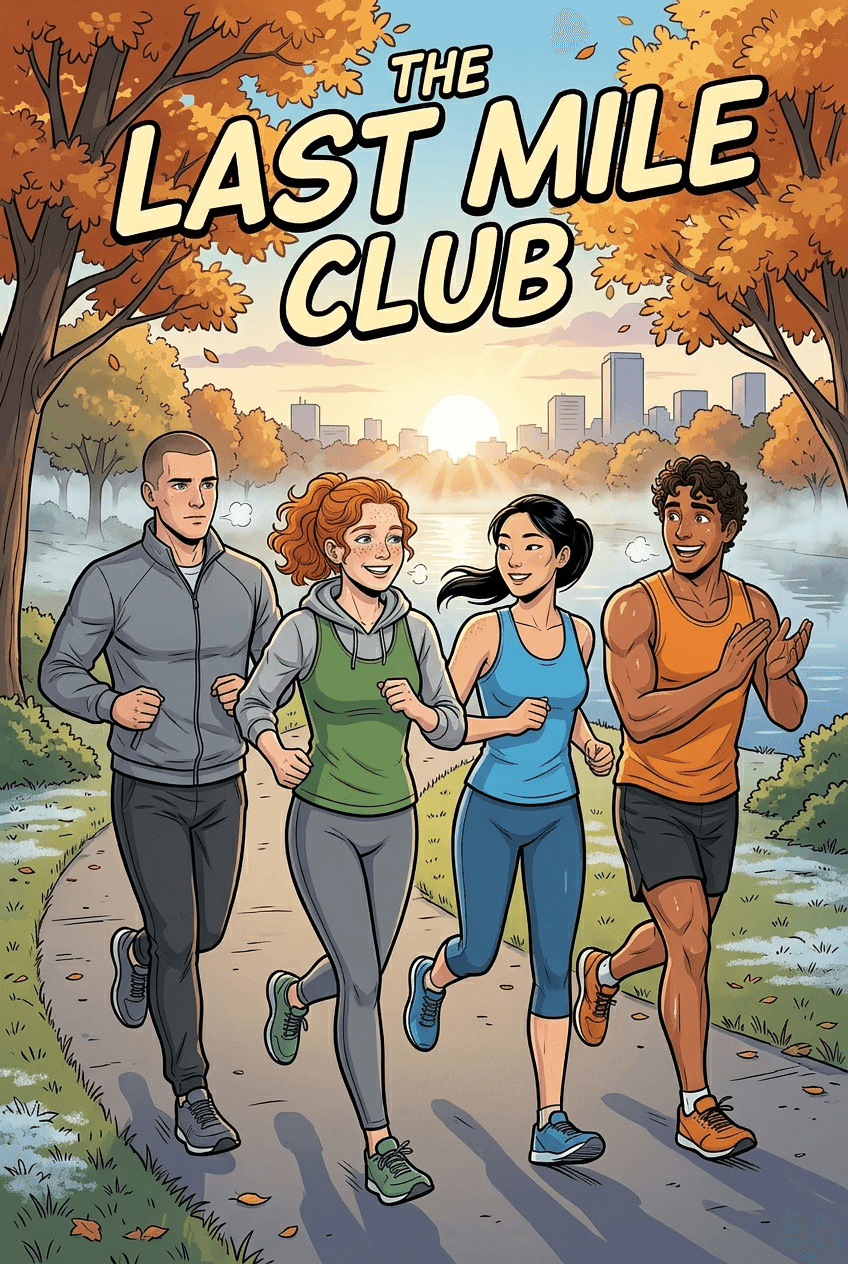 The Last Mile Club, a 5-page comic made with Comikaze