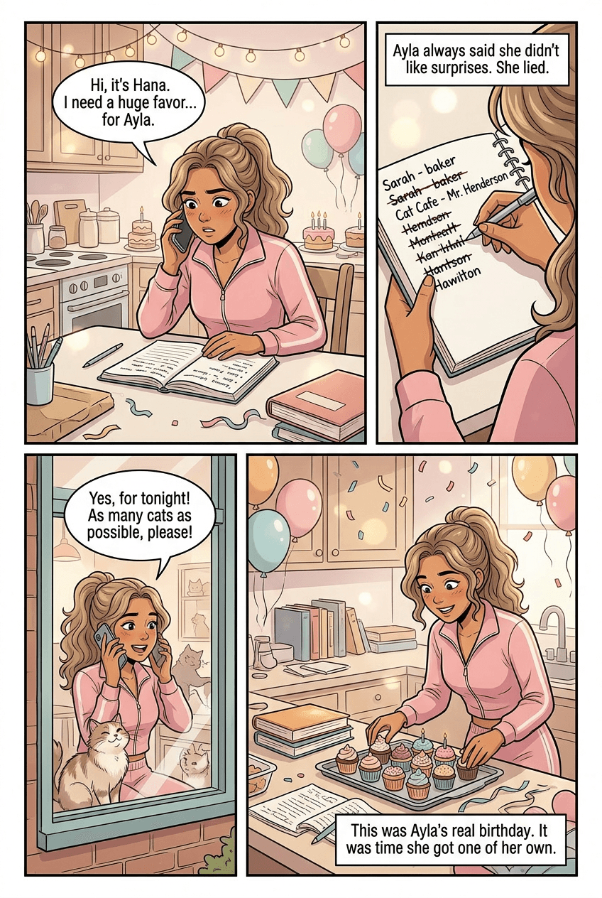 Every Year Since, page 2 of 5, Slice of Life style