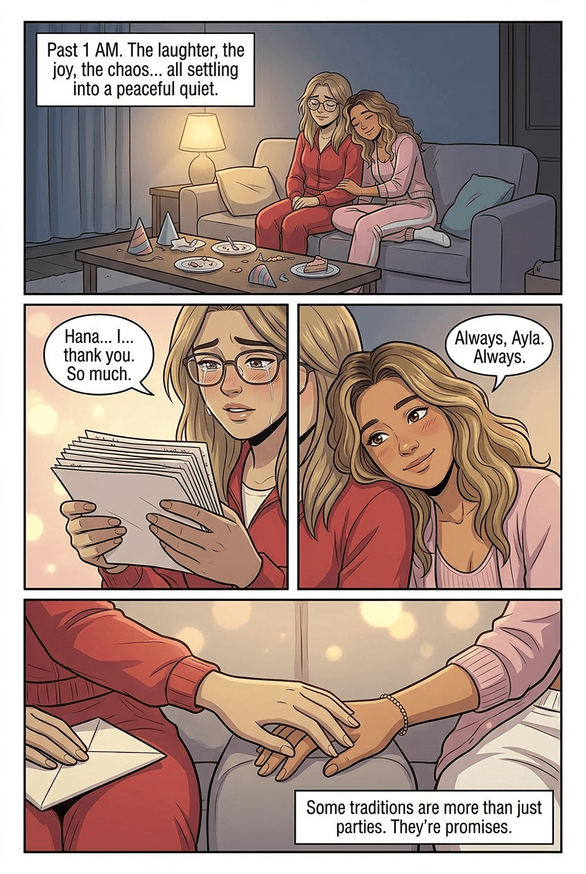 Every Year Since, page 5 of 5, Slice of Life style