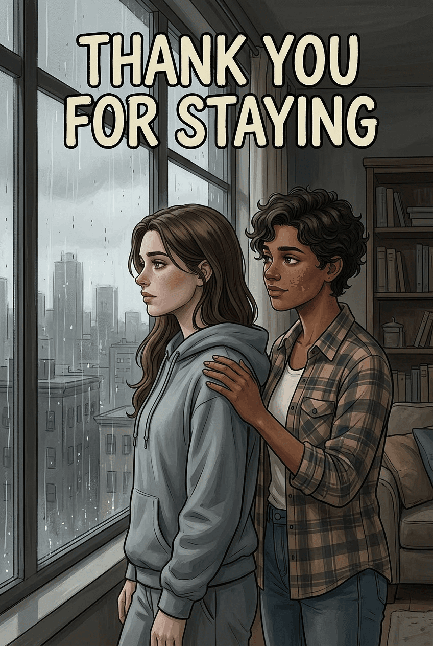 Thank You for Staying, a 5-page comic made with Comikaze