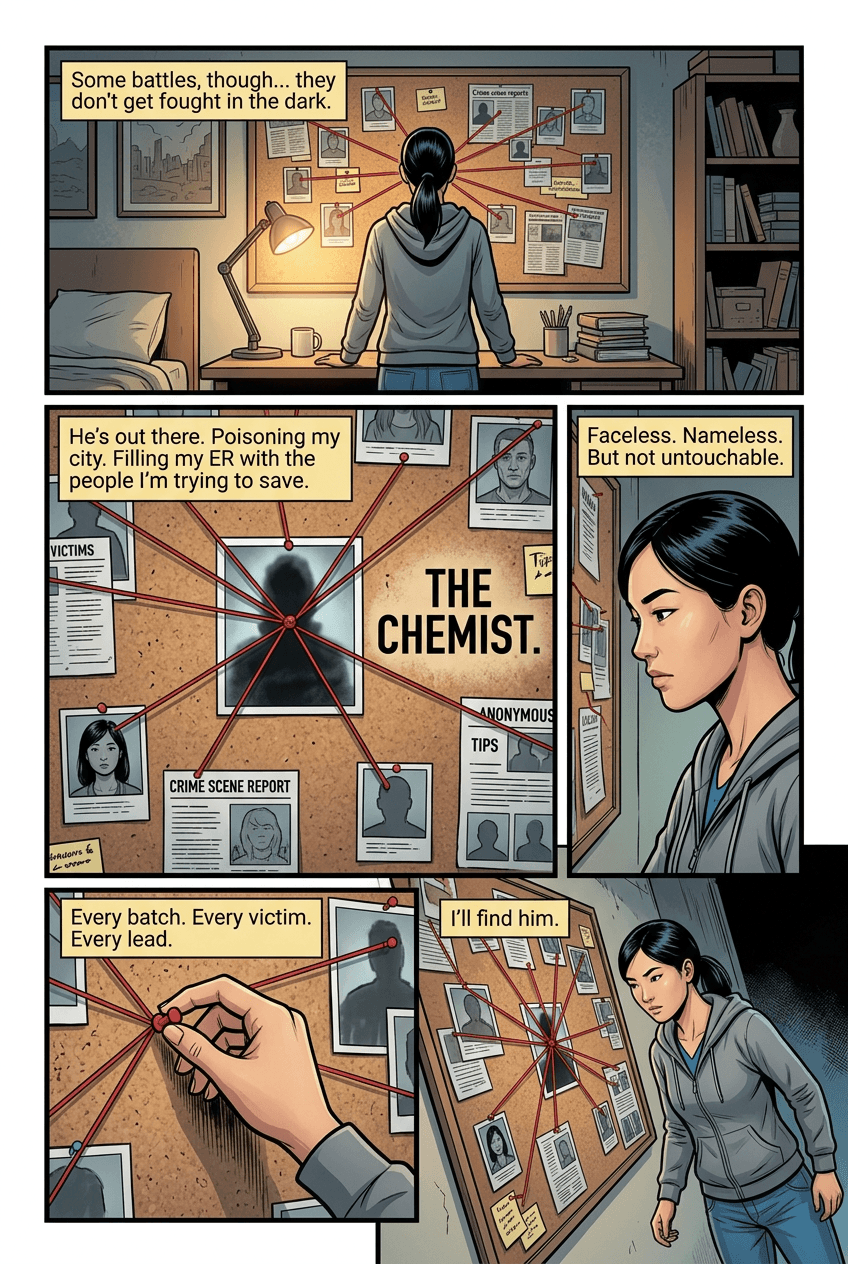 Night Shift, page 4 of 10, Superhero style