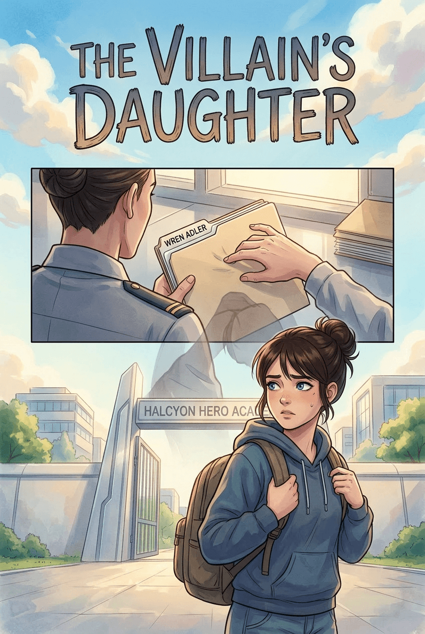The Villain's Daughter, a 10-page comic made with Comikaze