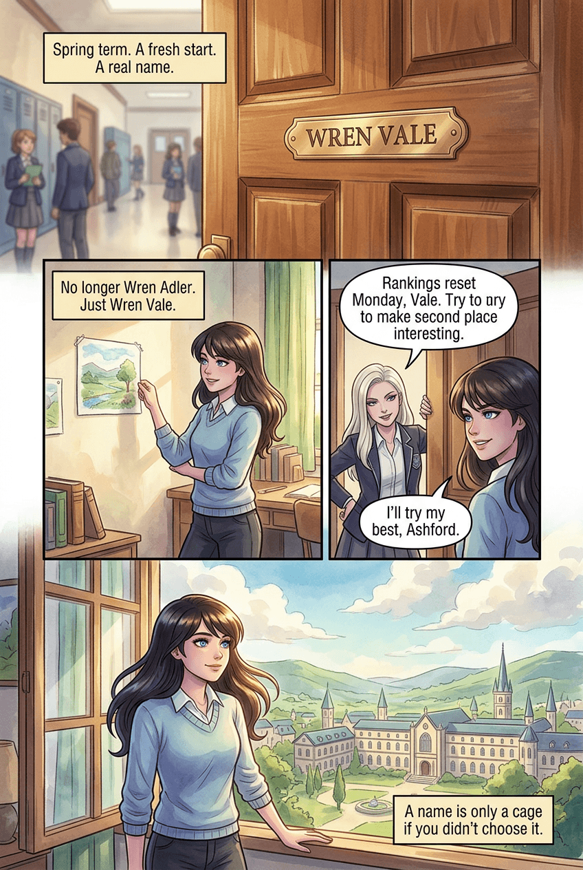 The Villain's Daughter, page 10 of 10, Anime Film style