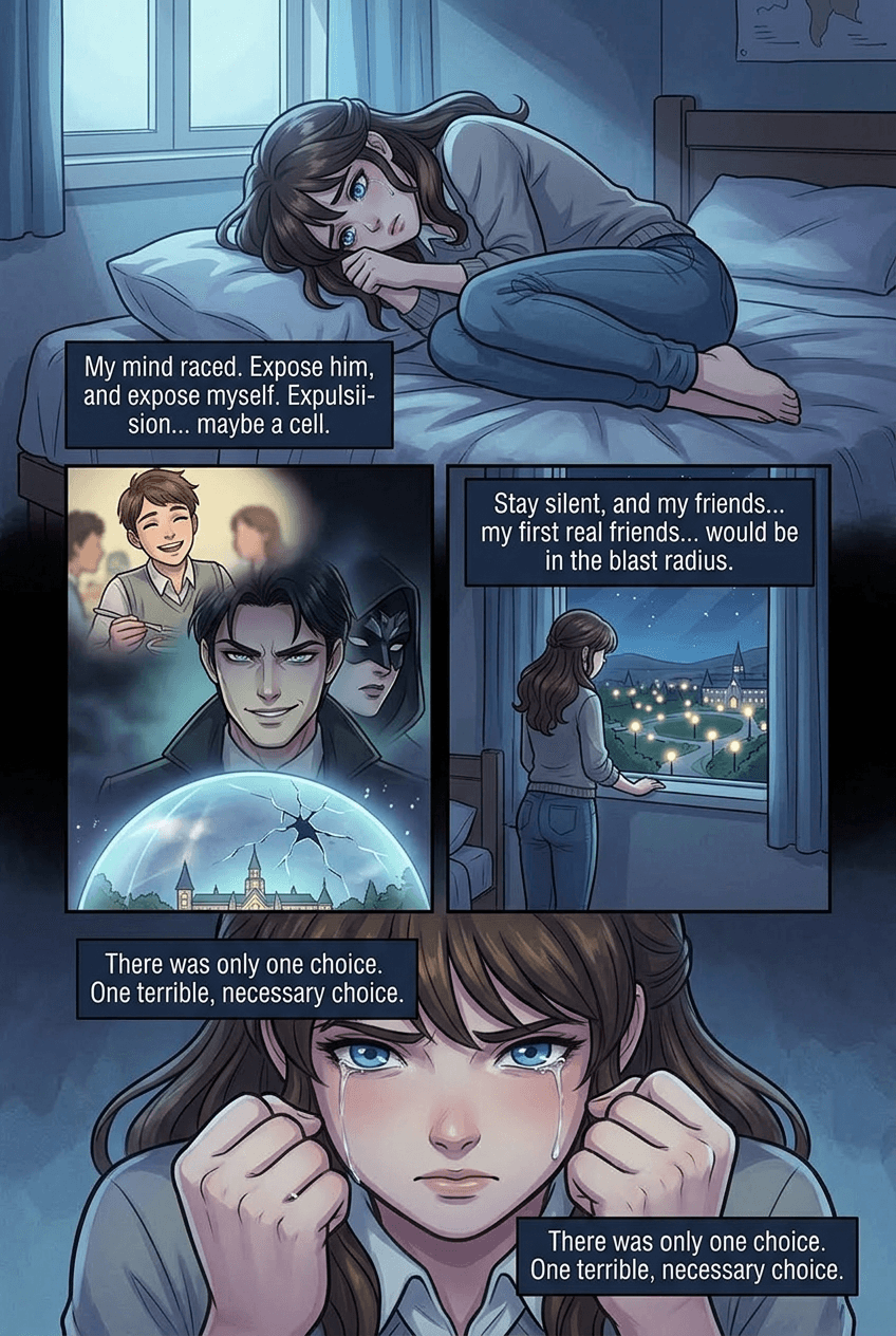 The Villain's Daughter, page 7 of 10, Anime Film style