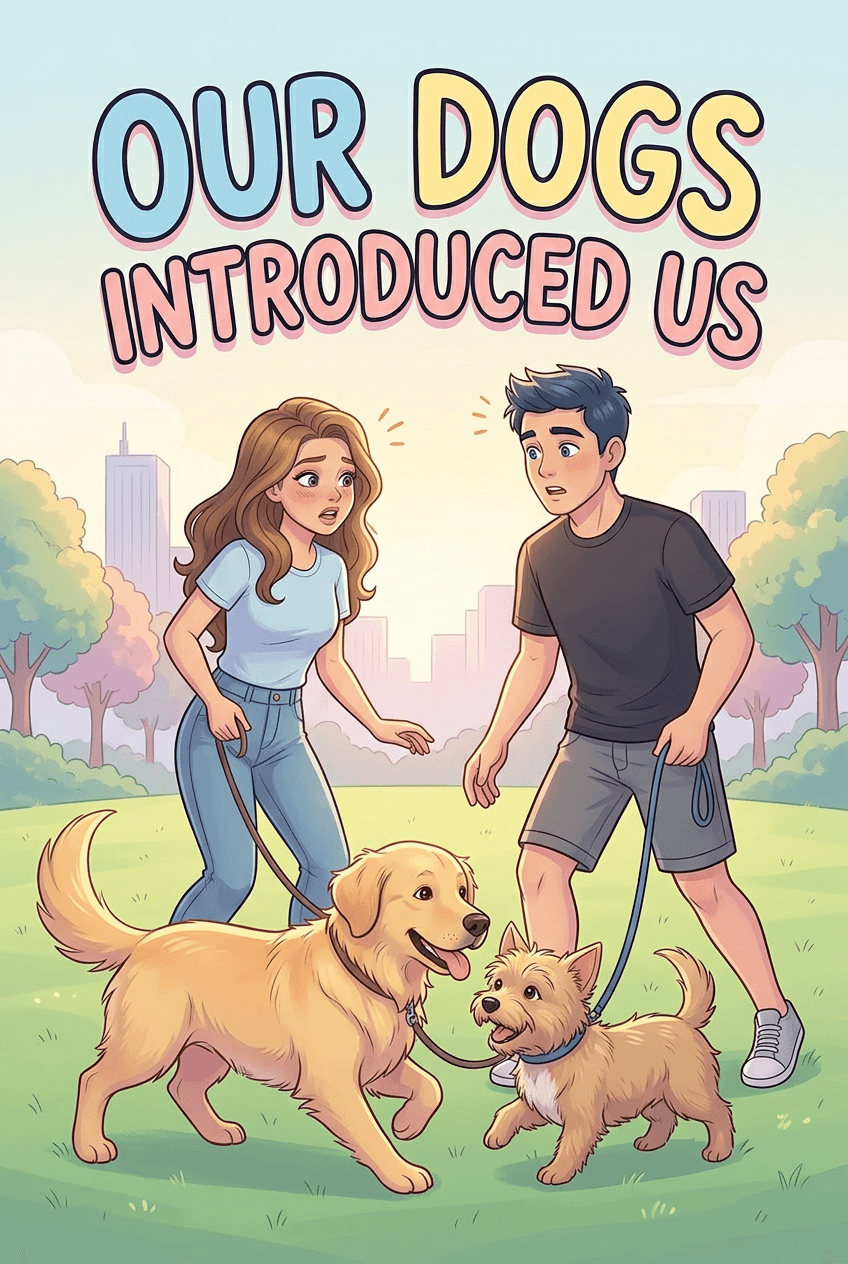Our Dogs Introduced Us, a 5-page comic made with Comikaze