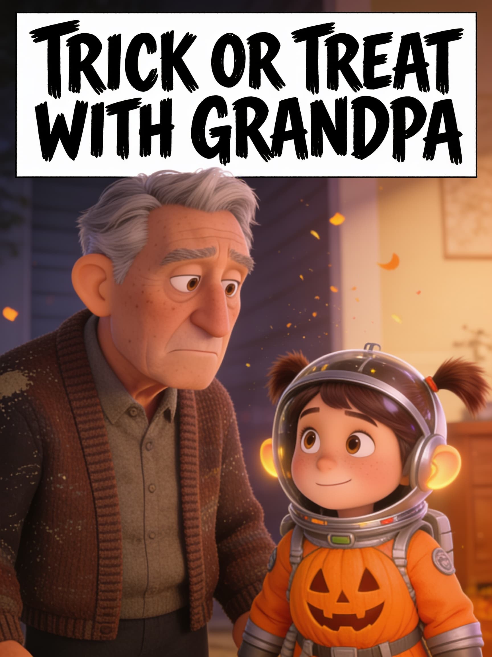 Trick or Treat with Grandpa, comic cover