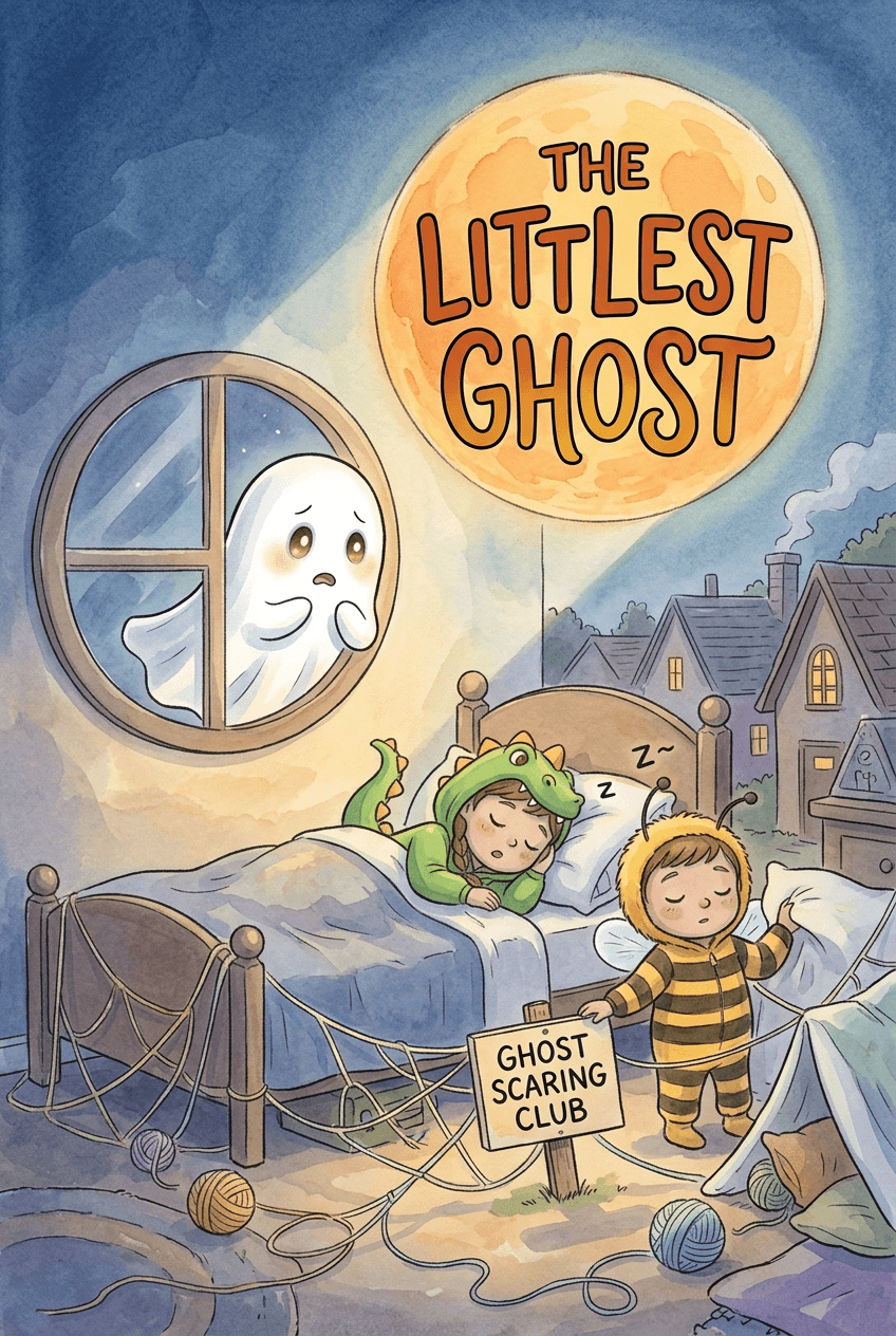 The Littlest Ghost, comic cover