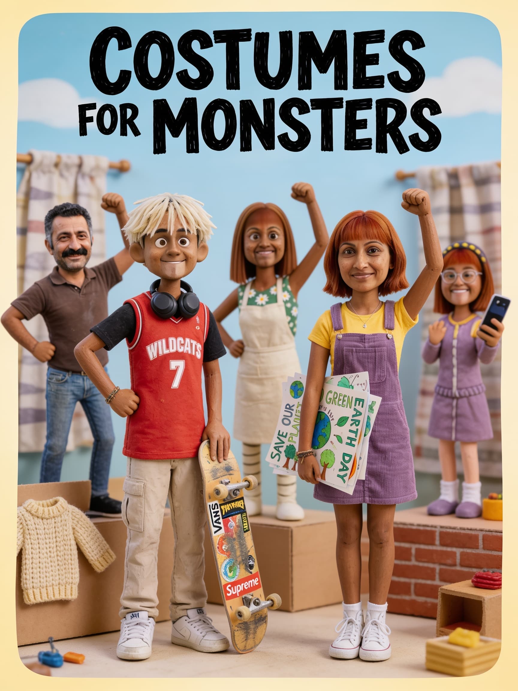 Costumes for Monsters, comic cover