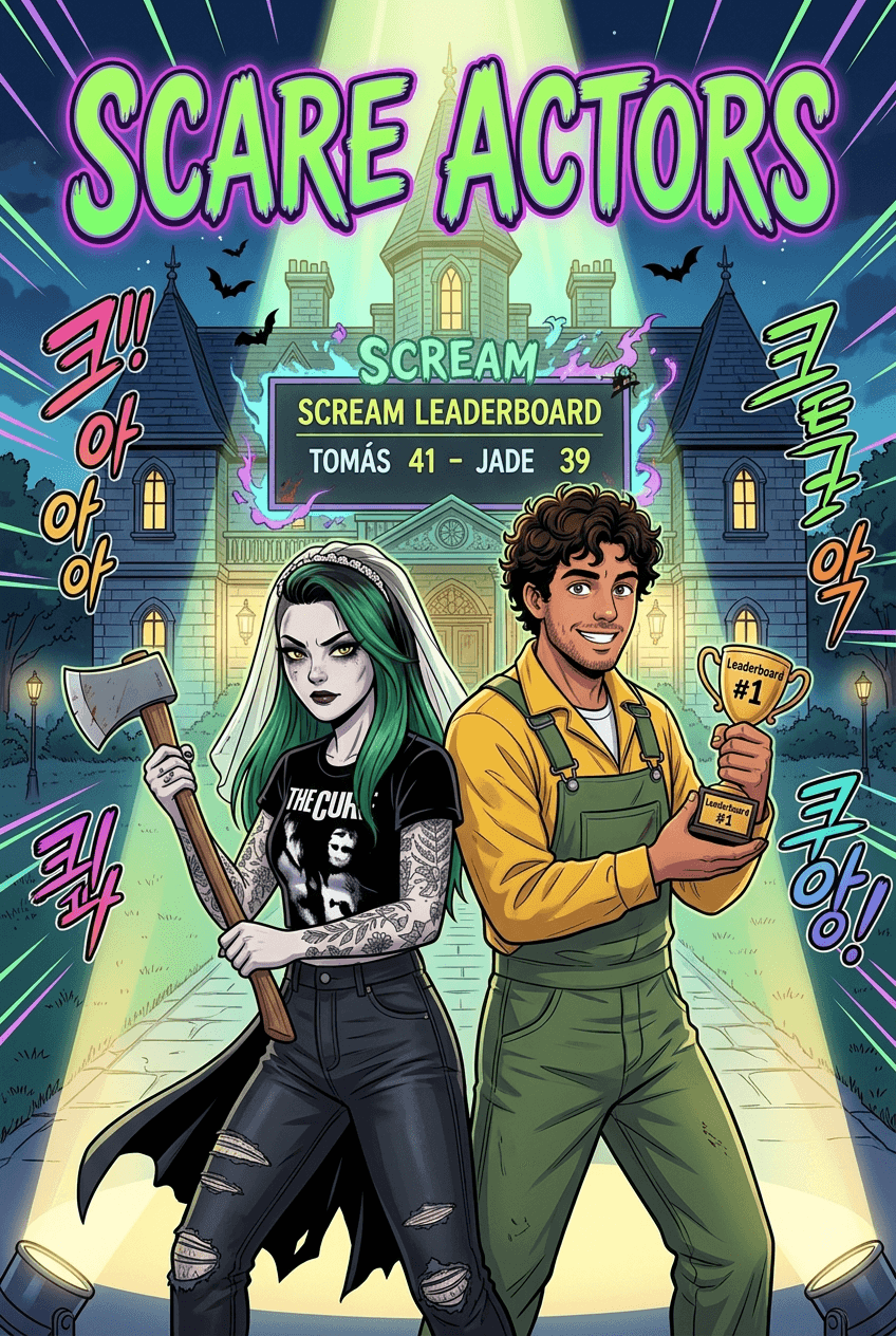 Scare Actors, comic cover