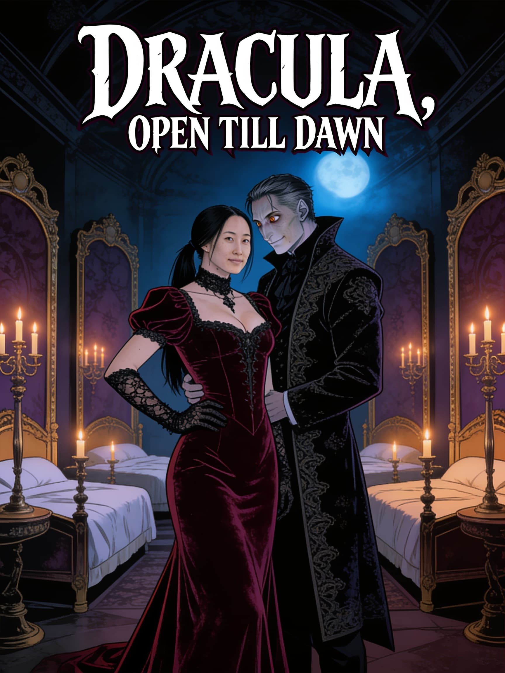 Dracula, Open Till Dawn, comic cover