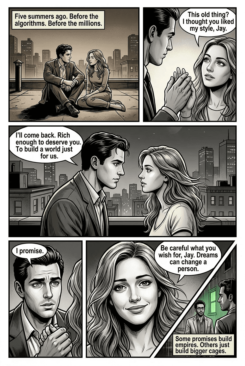 The Gatsby Next Door, page 4 of 8, Noir style