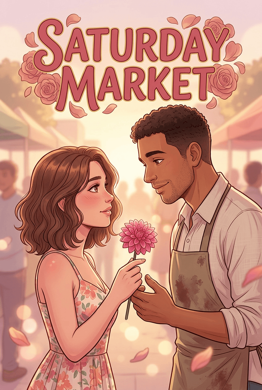 Saturday Market, a 5-page comic made with Comikaze