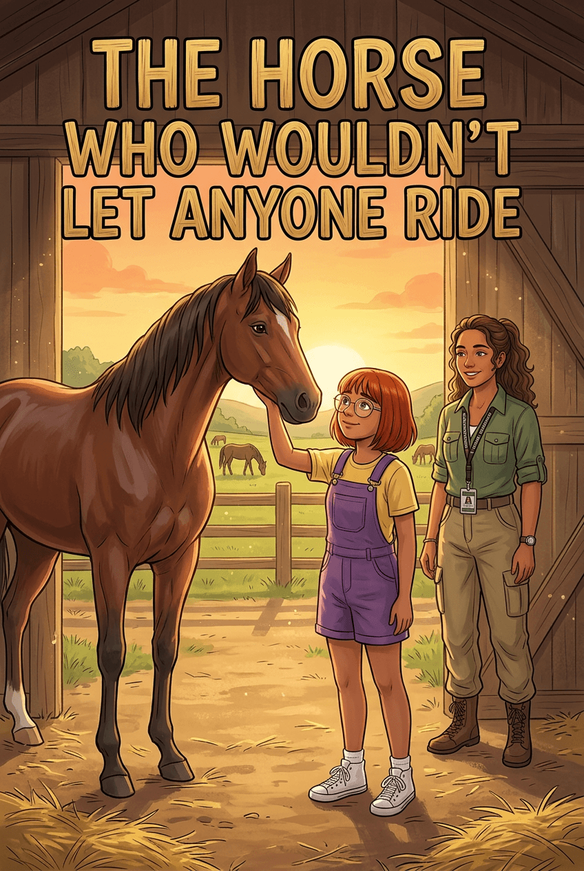 The Horse Who Wouldn't Let Anyone Ride, a 5-page comic made with Comikaze