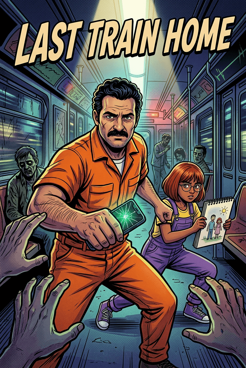 Last Train Home, a 10-page comic made with Comikaze