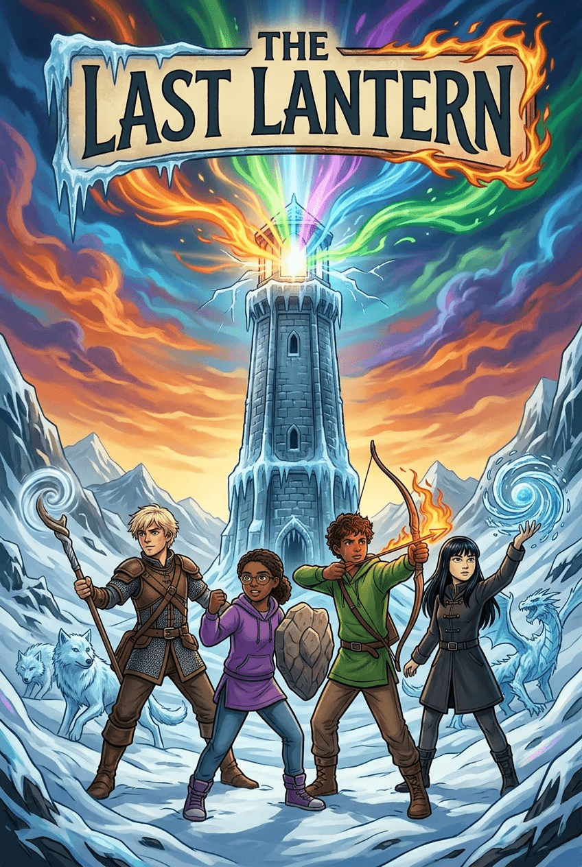 The Last Lantern, a 5-page comic made with Comikaze