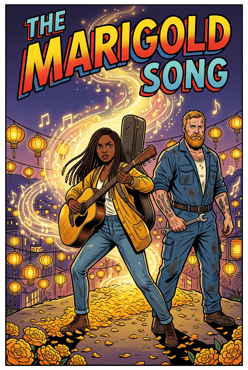 The Marigold Song, a 5-page comic made with Comikaze