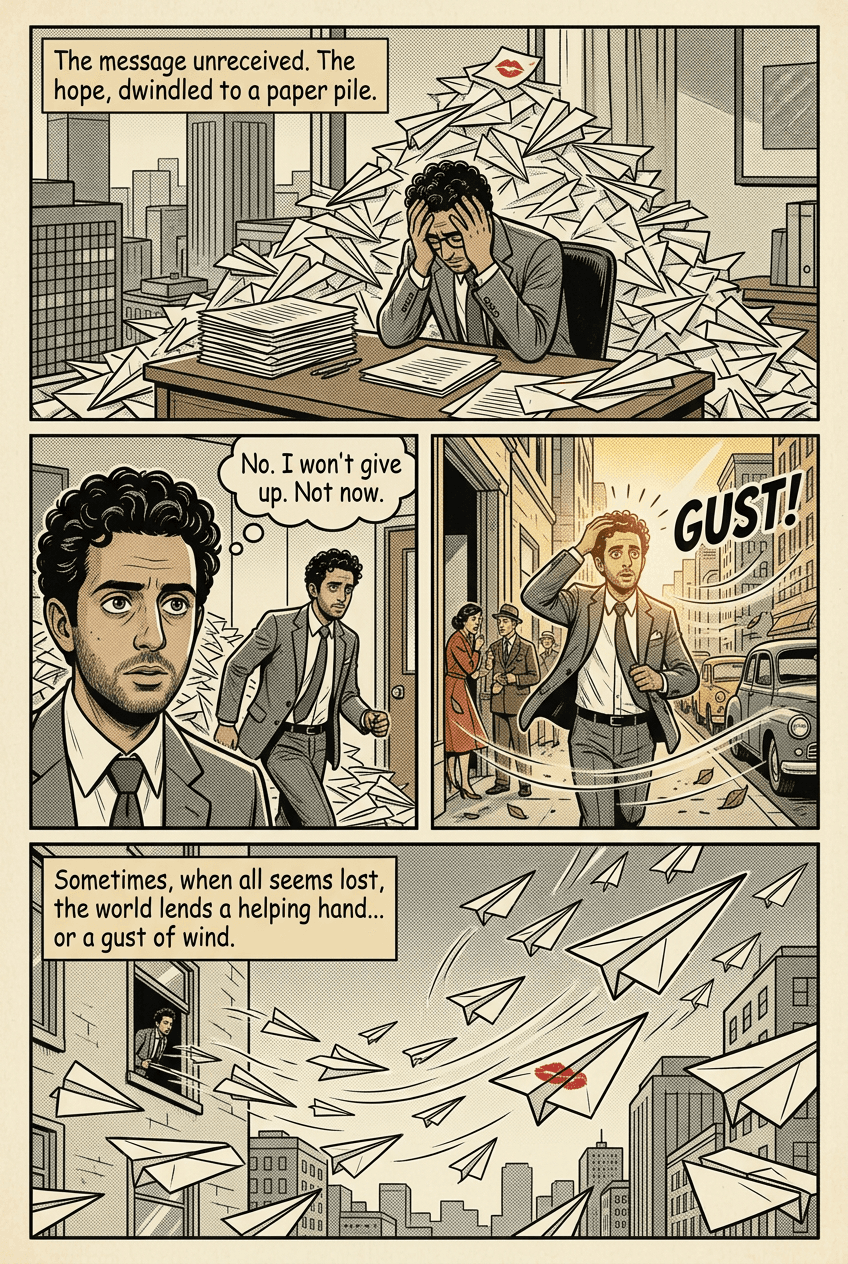 Paper Planes, page 3 of 5, Vintage Romance style