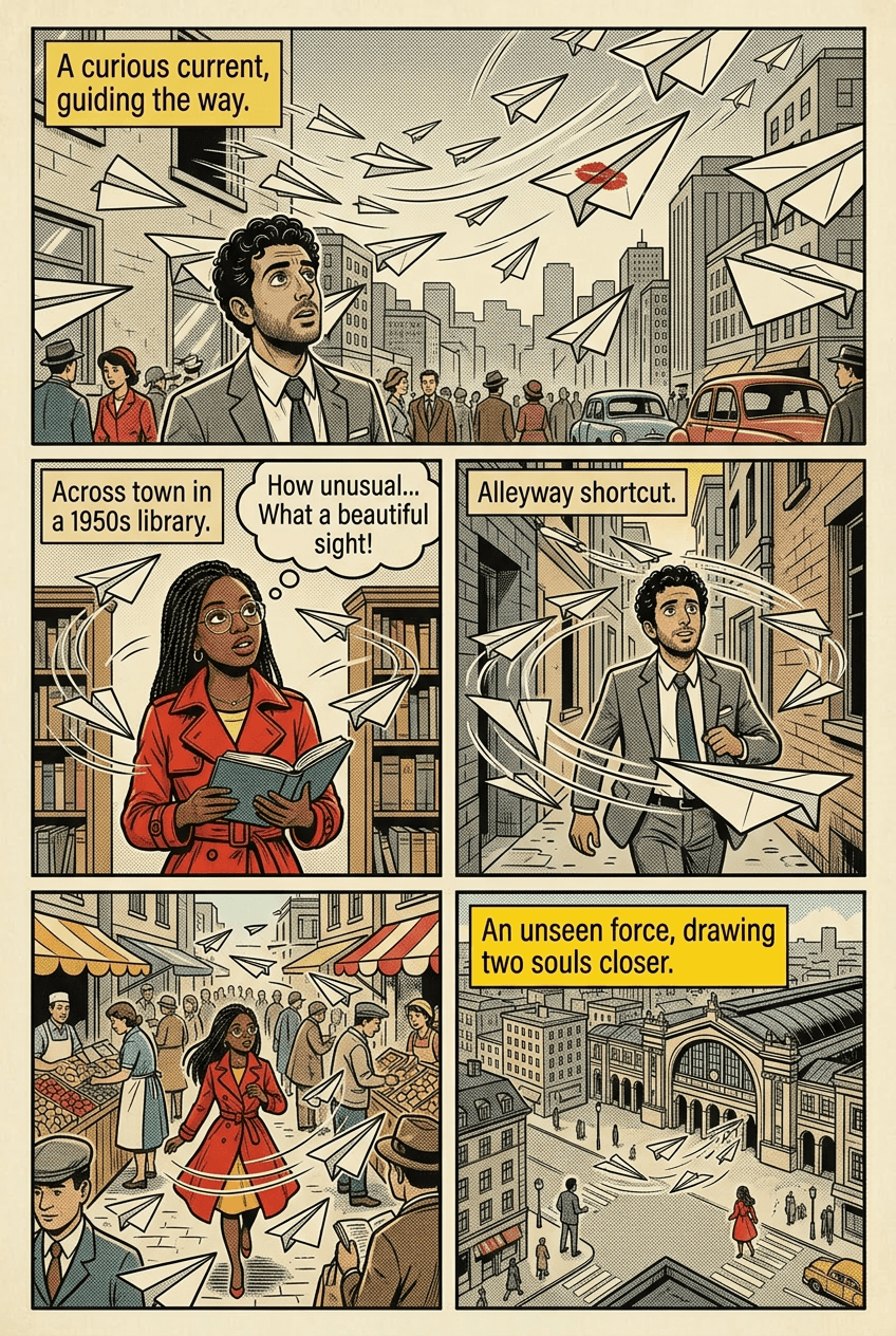 Paper Planes, page 4 of 5, Vintage Romance style