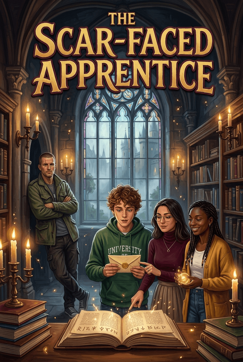 The Scar-Faced Apprentice, a 5-page comic made with Comikaze
