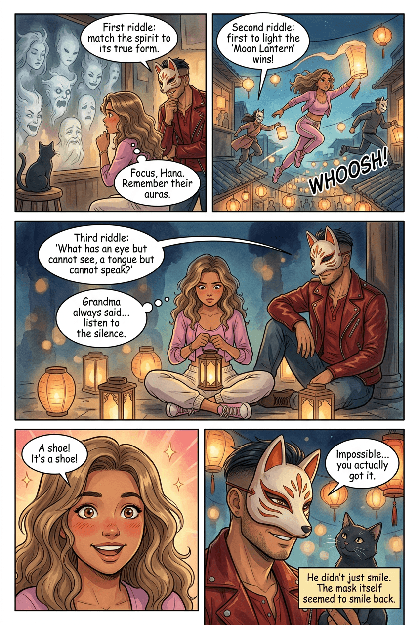 The Lantern Night Market, page 4 of 5, Anime Film style