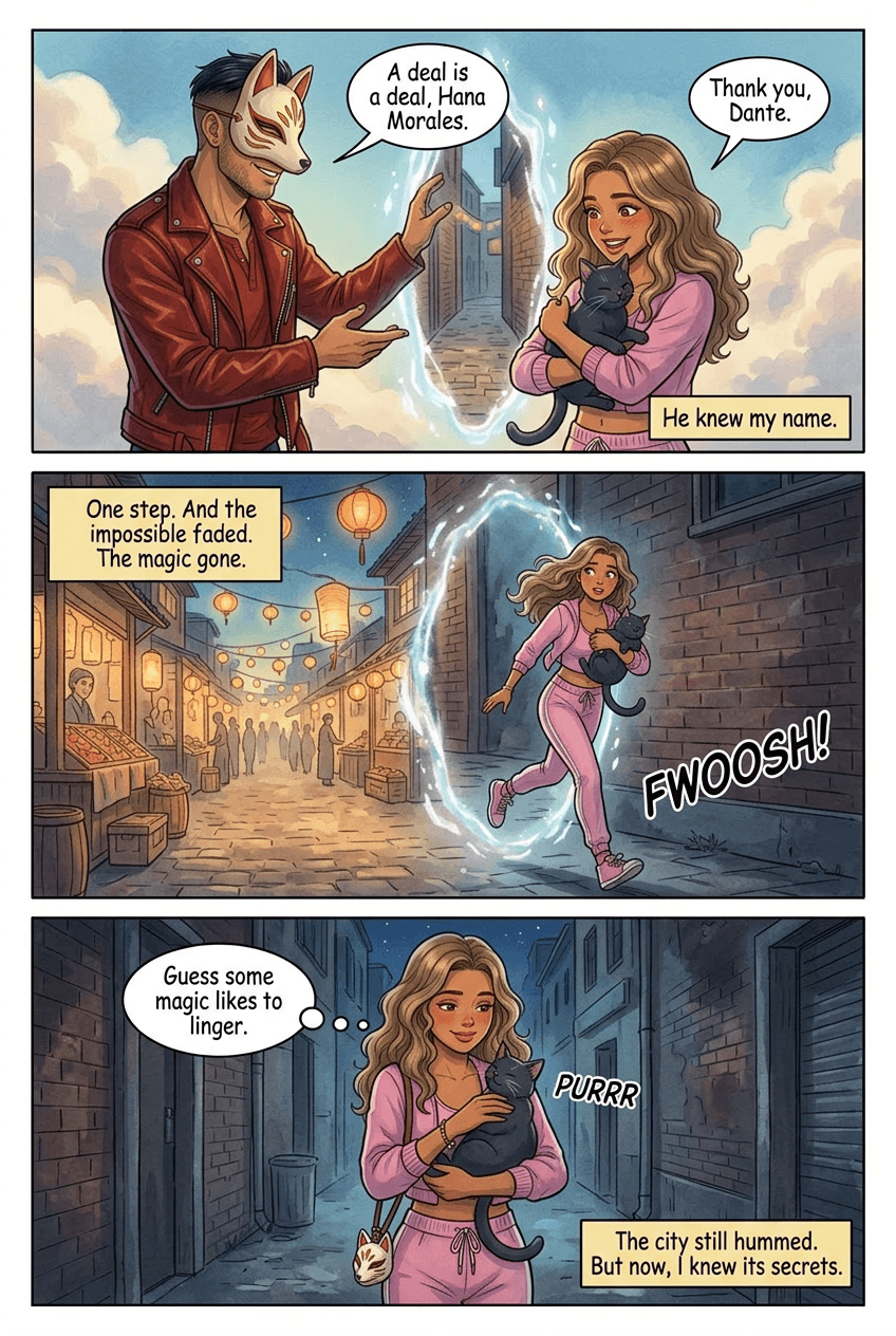 The Lantern Night Market, page 5 of 5, Anime Film style