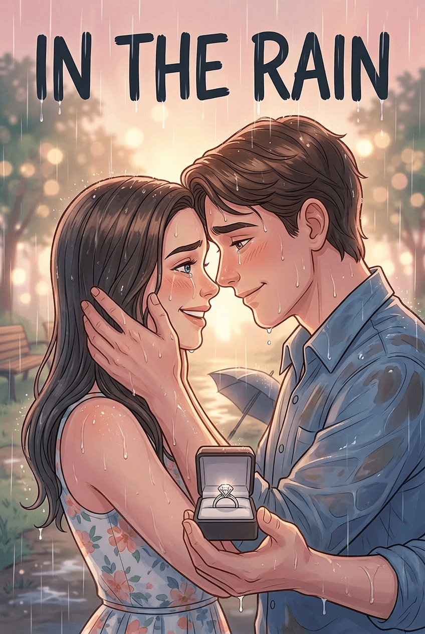 In the Rain, a 5-page comic made with Comikaze