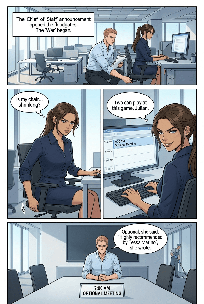 The Assistant Wars, page 2 of 10, Manhwa style